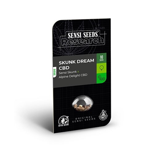 Skunk Dream CBD (Skunk Dream - Sensi Skunk x Alpine Delight CBD) - Sensi Seeds