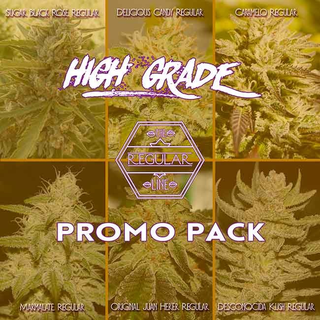 HIGH GRADE REGULAR PROMO PACK - Semi cannabis regolari - Semi