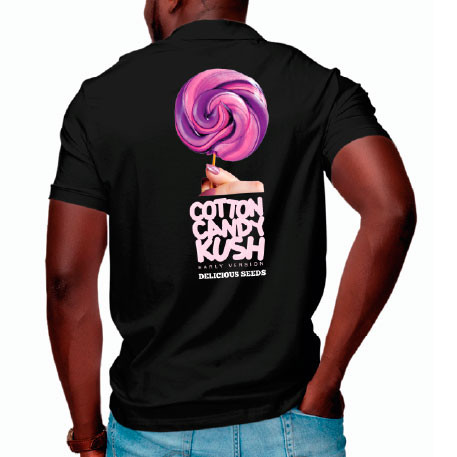 POLO SHIRT - COTTON CANDY KUSH EARLY VERSION - Merchandising - Seeds