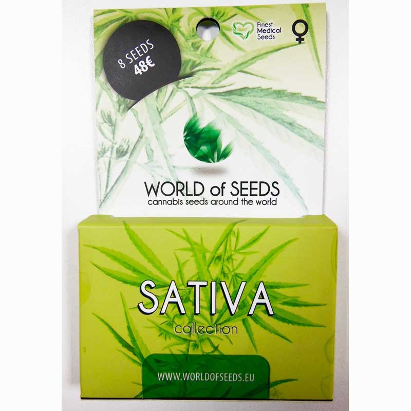 Sativa Pure Origin Collection - 8 seeds - World of Seeds